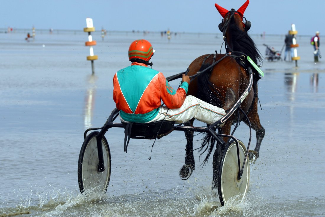 Wattrennen in Dunen