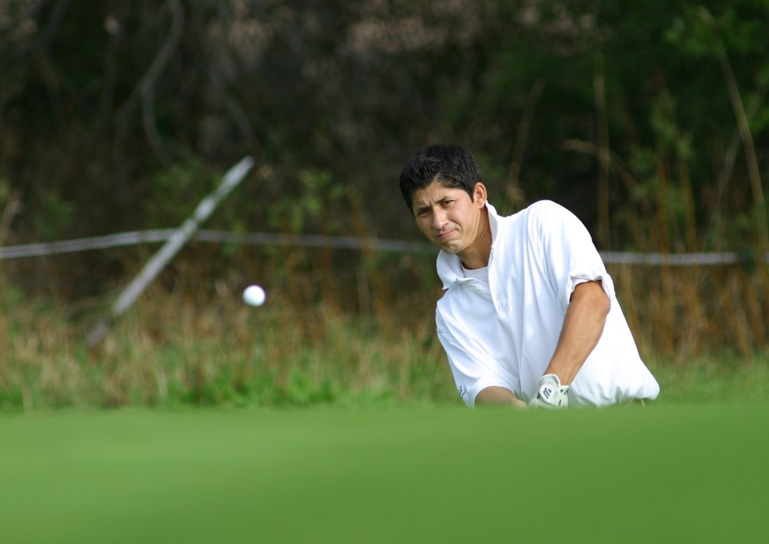 Auf dem Golfplatz